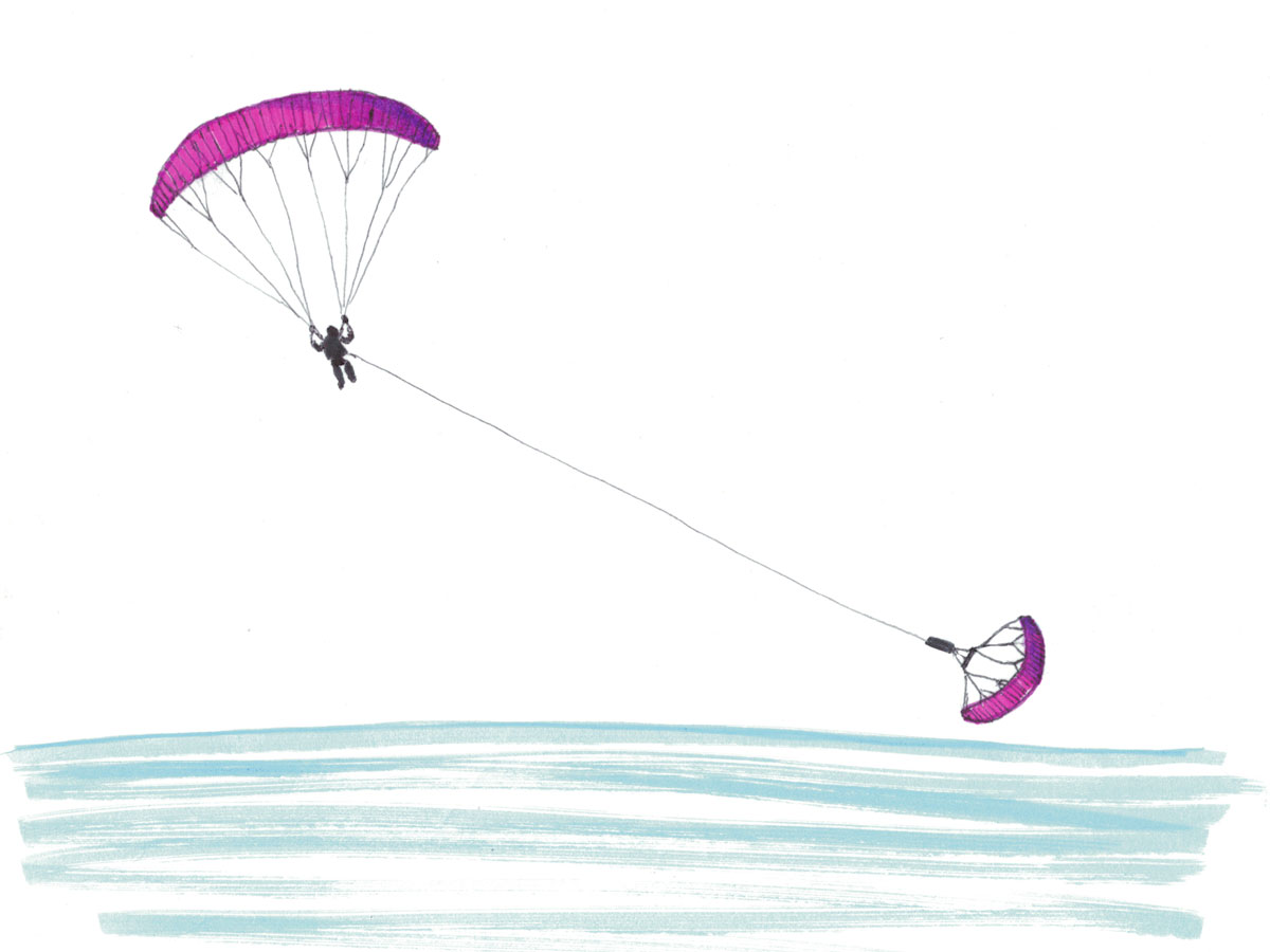 Concept for paraglider sailing