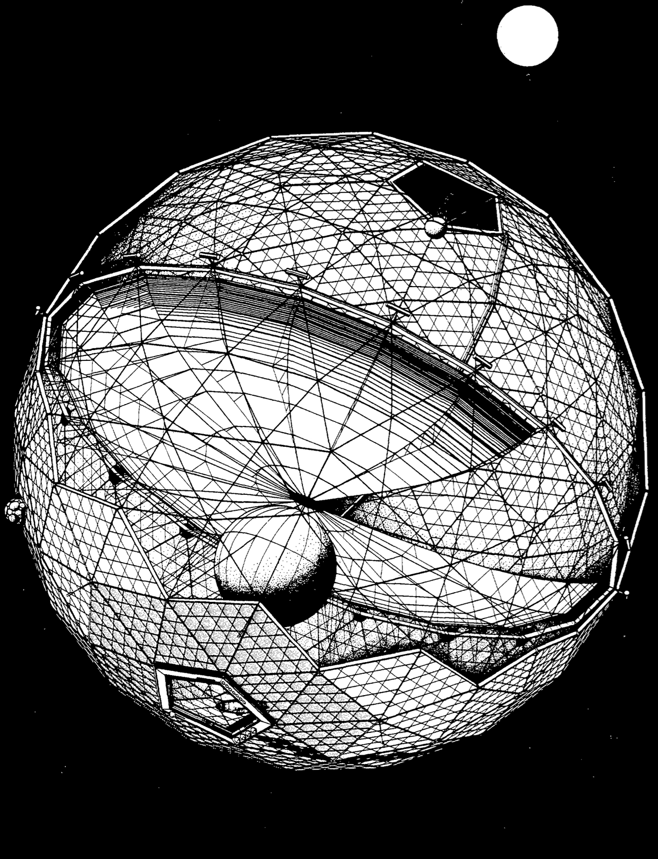 Illustration of solar-thermal power plant inside STARS from SAWE 1376