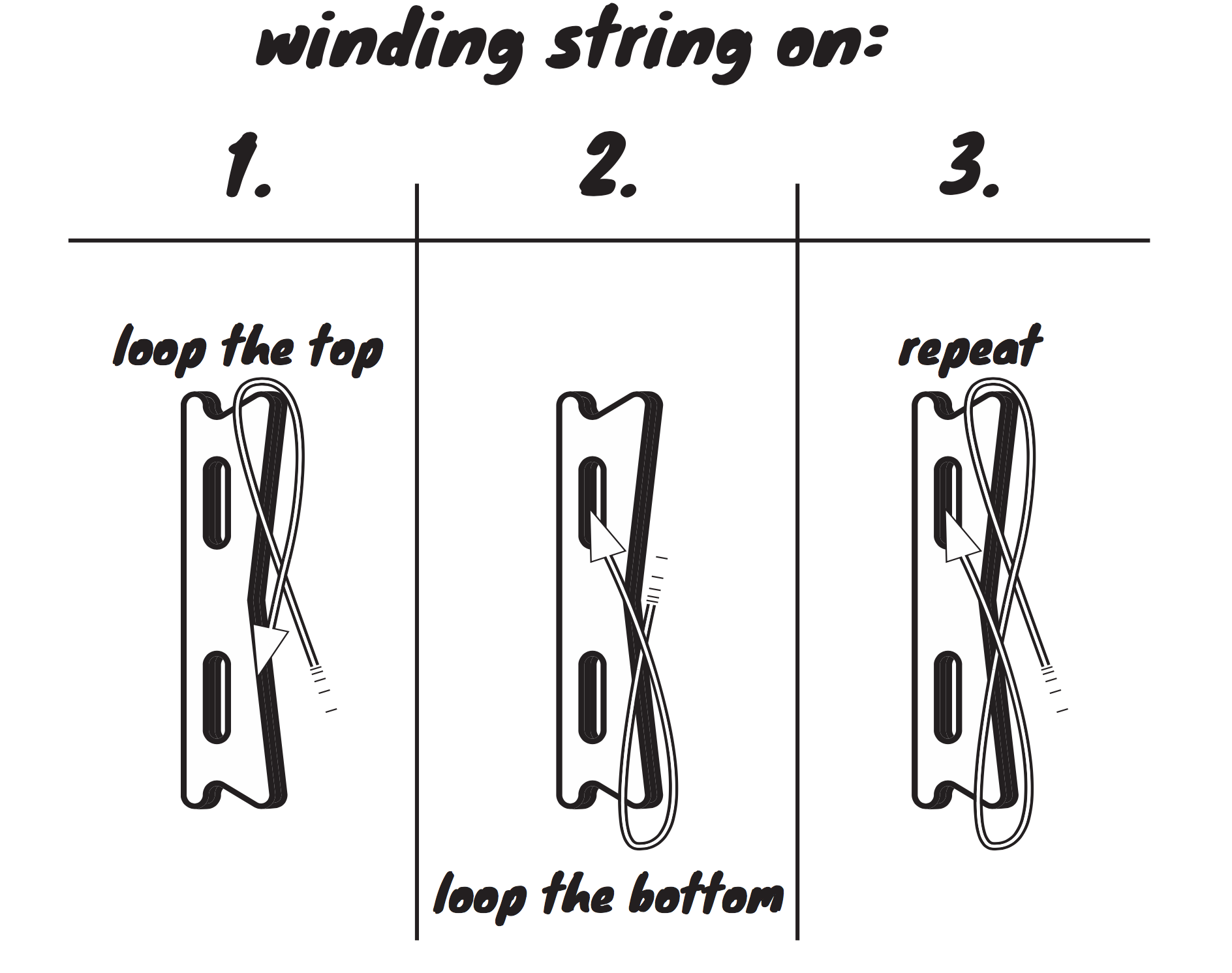 winding string