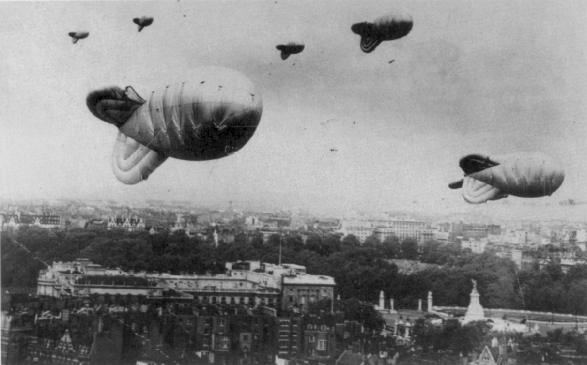 RAF image of London, 1945