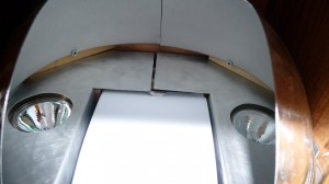 cards inside the projector, waiting to flick